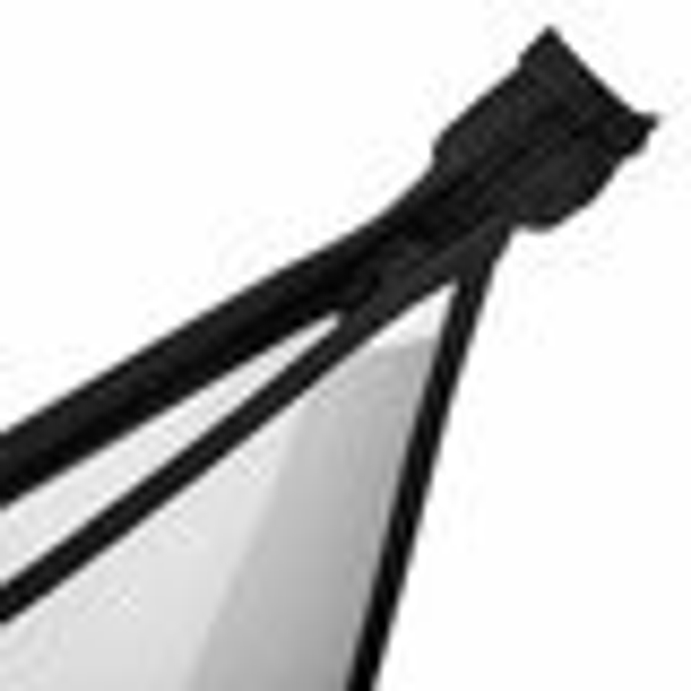 Папка для тетрадей ПИФАГОР А4, пластик, молния сверху, прозрачная, черный, 272107