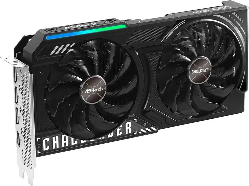 Видеокарта ASRock INTEL  ARC B570 B570 CL 10GO 10ГБ Challenger, GDDR6, OC,  Ret