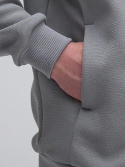 Костюм мужской спортивный на молнии (с начесом). Грей