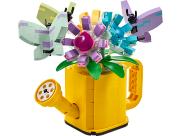 Конструктор Лего Креатор Цветы в лейке | LEGO Creator Flowers in Watering Can 31149, 420 деталей (8+)