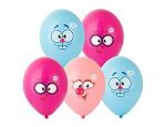 Шар (14"/36 см) Смешарики, 4 цв. 25 шт.