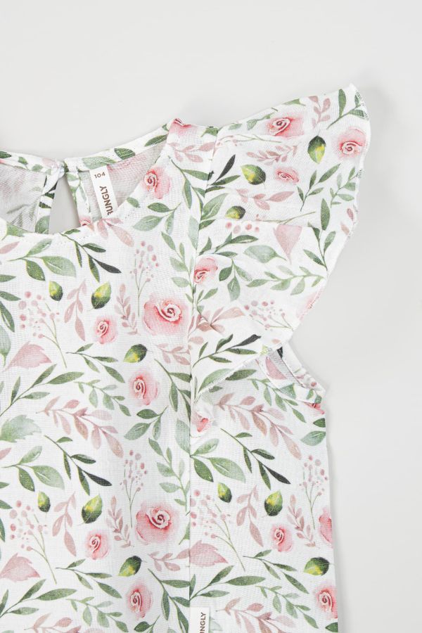 Топ муслиновый с крылышками 