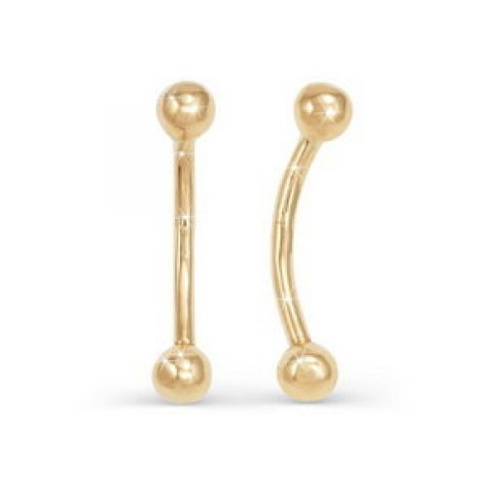 Пирсинг из золота