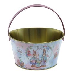 GAEM Изделие декоративное "Ведерко пасхальное", L19,5 W19 H10,5 см