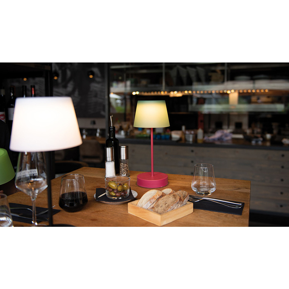 Лампа настольная oscar usb, 14,5х14,5х34 см, черная