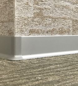 Плинтус алюминиевый Русский Профиль, 2500x12x60 мм