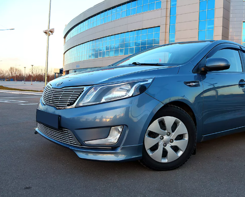 Обвес Evolution на Kia Rio 3 до рестайлинг