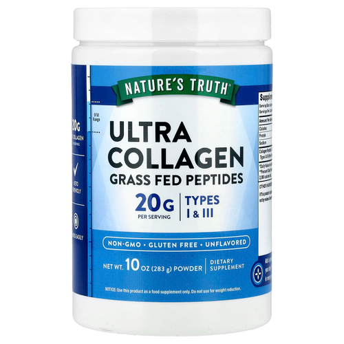Nature's Truth, Ultra Collagen Powder, без добавок, 283 г (10 унций)