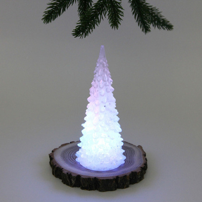 Сувенир с подсветкой «Волшебная красавица» 17 см, Белый (работает от батареек LR44*3)