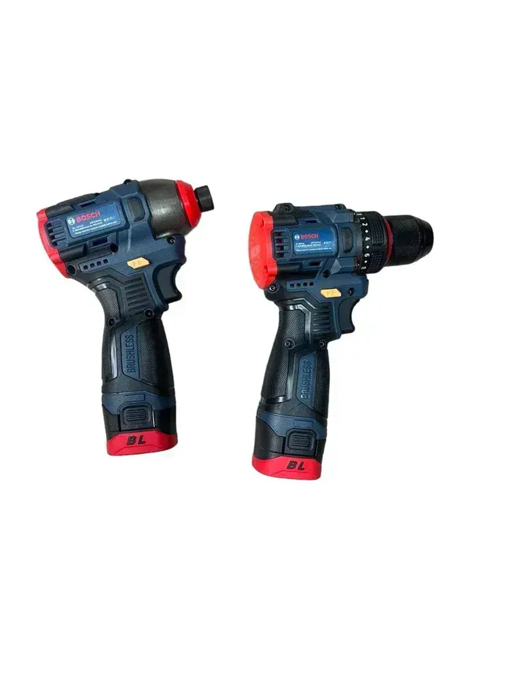 Набор 2в1 Bosch шуруповерт винтоверт бесщеточные 12V