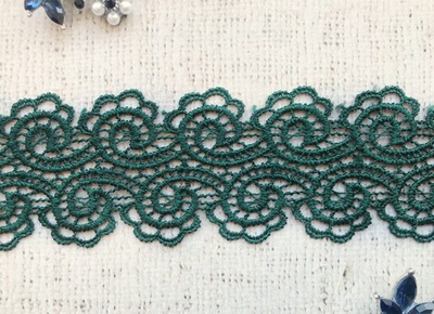 Кружево плетеное, ш. 5 см