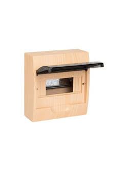 Щит ЩРН-П-8 IP41 светлое дерево PROxima EKF pb40-n-8-light