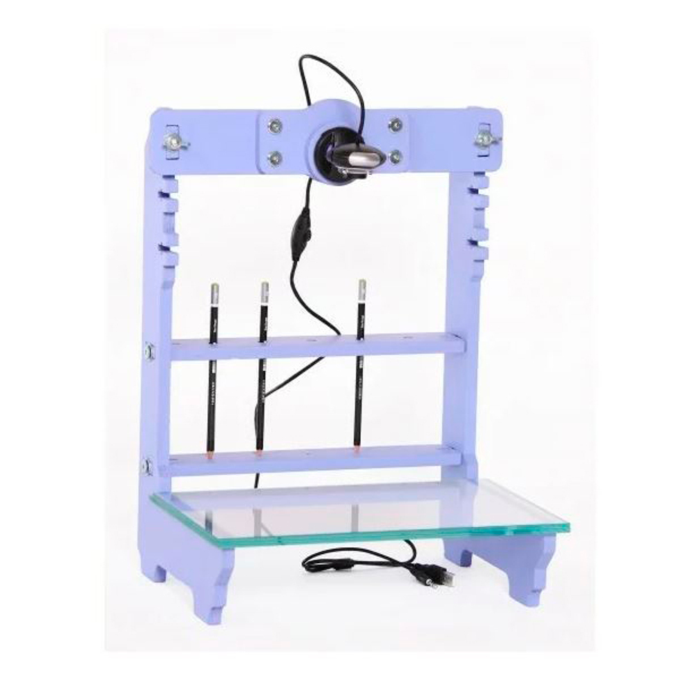 Сиреневая Мультстудия для перекладной и песочной анимации. Комплект.