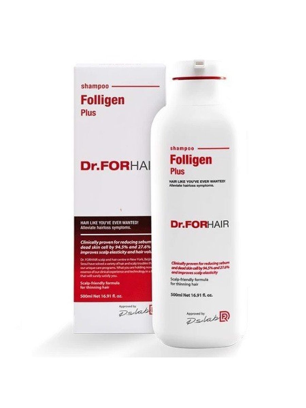 Dr.FORHAIR Folligen Original Shampoo  300 мл