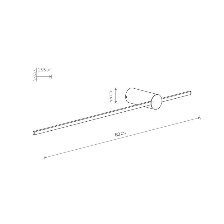 Настенный светильник Nowodvorski Saber Led Silk Olive M 11380