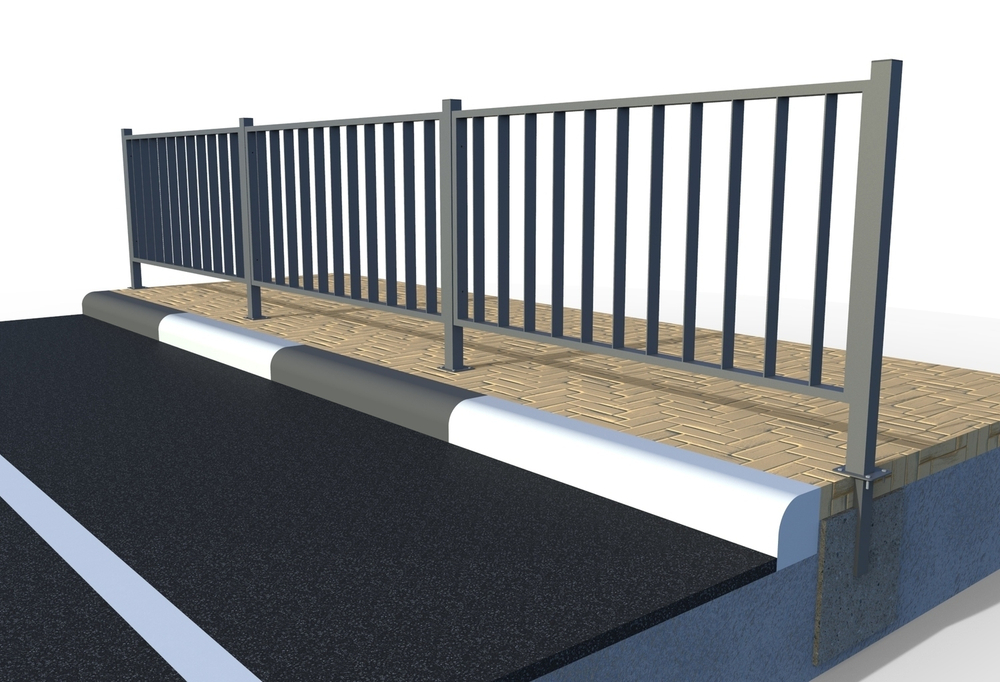 Пешеходное ограждение ПО-7