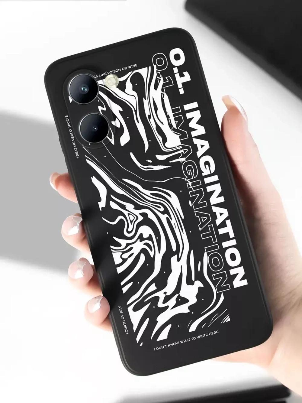 Чехол на Realme С33 с принтом