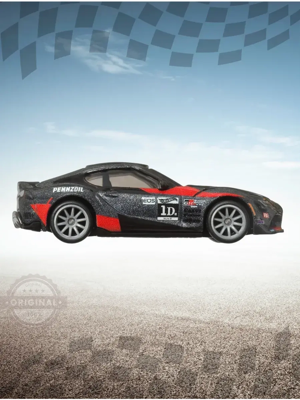 Машинка Хот Вилс Премиум 2021 Toyota GR Supra GJT68 HRT56
