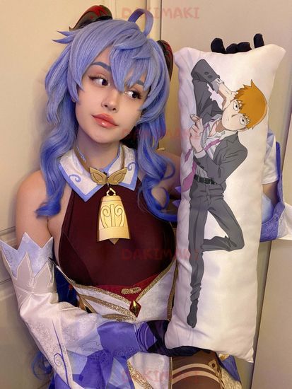 Мини дакимакура Аратака Рэйгэн и Шигэо Кагэяма из Моб Психо 100 арт. M0344, 60х20 см