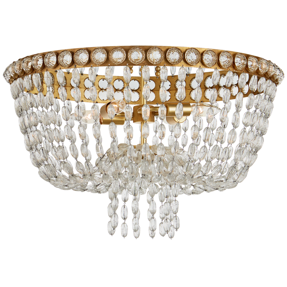 Потолочный светильник Visual Comfort Navona Large Basket Flush Mount (Open Box)