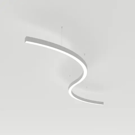 Светильник SP-LINE-HANG ARC-S3535-D1500-124W Warm3000 (WHITE, 230V) (Arlight, Металл) 034054(1)