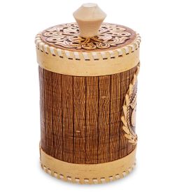 BST-317/ 2 Туесок «Вишня» ср. (береста)