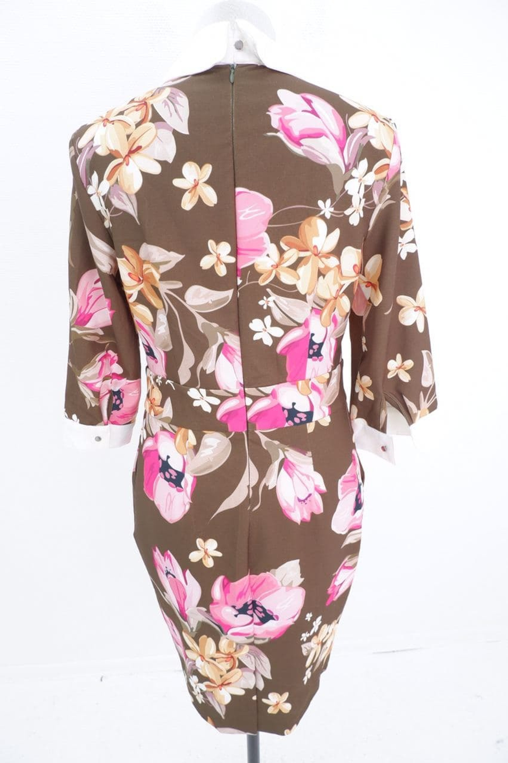 Платье AScool зеленое "с цветами" 44 размер, новое