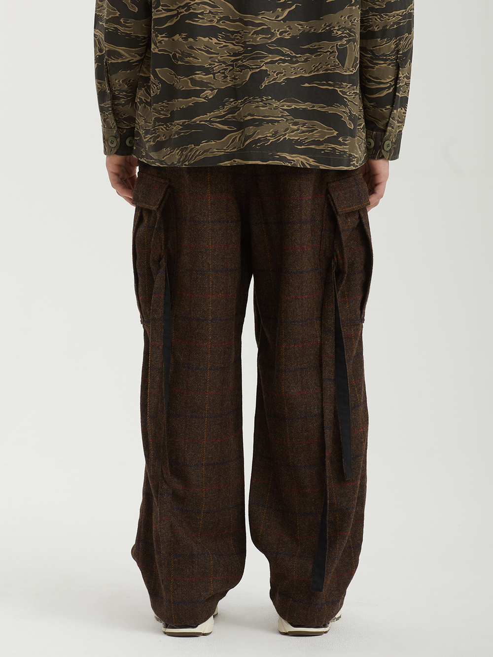 Мужские Брюки Wool Check M65 Cargo