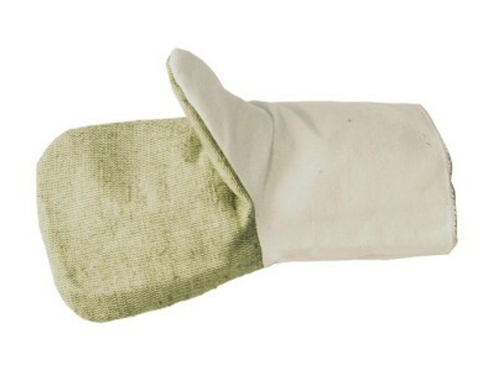 Рукавицы х/б с брезентовым наладонником 087011