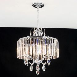 Citilux Инга CL335161 Люстра подвесная хрустальная Хром