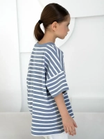 Футболка для девочки в полоску