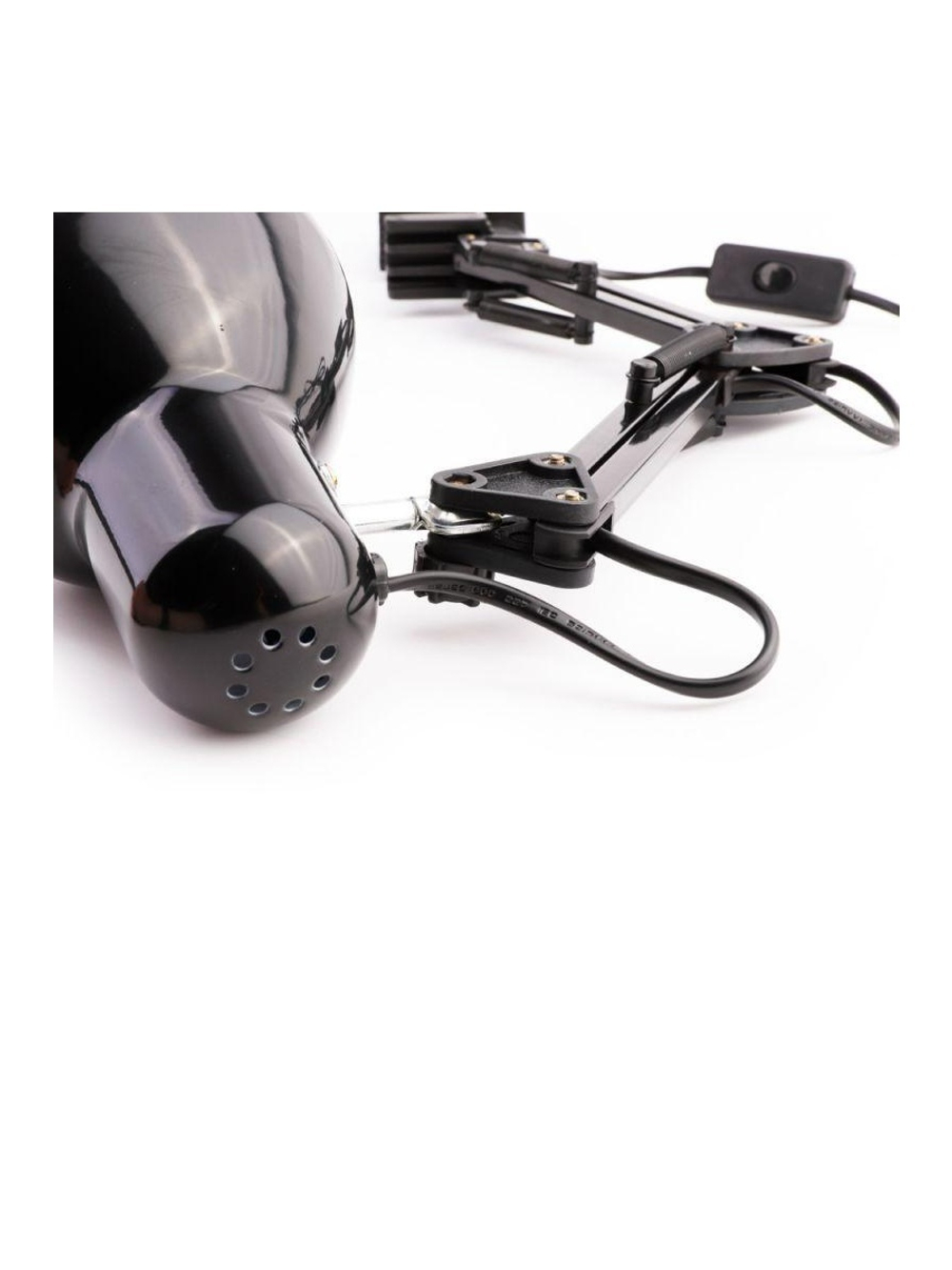 Светильник настольный UF-312P С02 230В 60Вт струбцина черн. Ultraflash 12895
