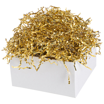 Наполнитель для коробок в цвете золото, фольга, 50 г.