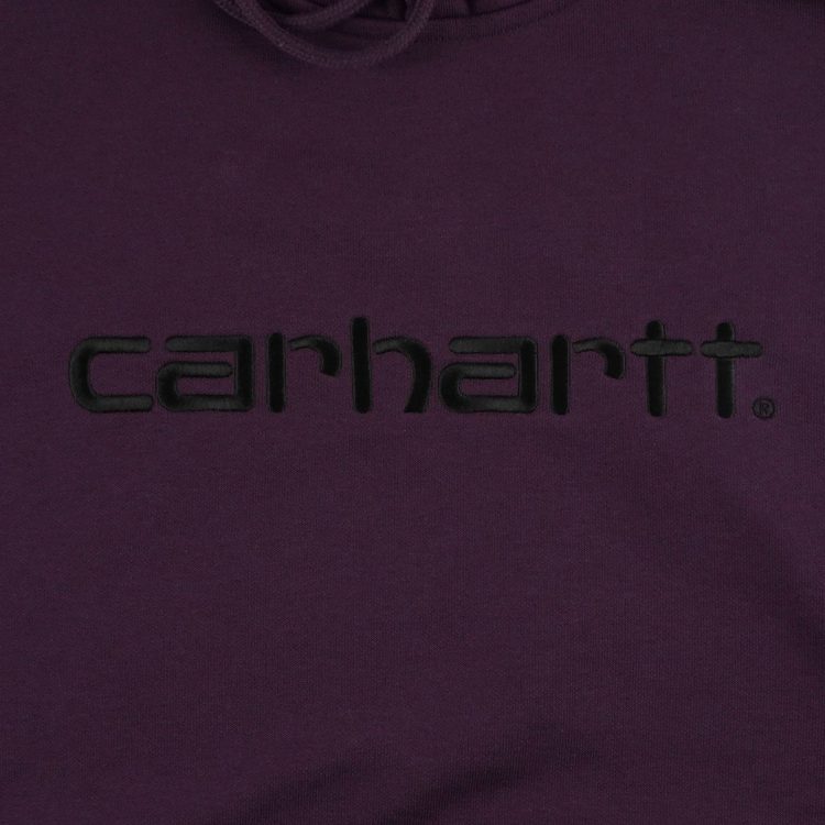 Толстовка мужская Carhartt WIP Hooded Sweatshirt артикул:I027093_violet - купить в магазине Дайс