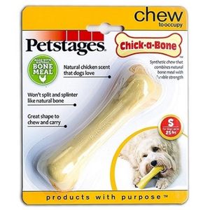 Игрушка для собак Petstages Chick-A-Bone косточка с ароматом курицы 11 см малая