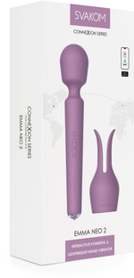 Вибромассажёр Emma Neo 2 Svakom, с нагревом, 29 см