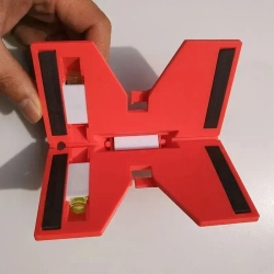 Уровень строительный магнитный Hofix , уровень угловой, 1шт.