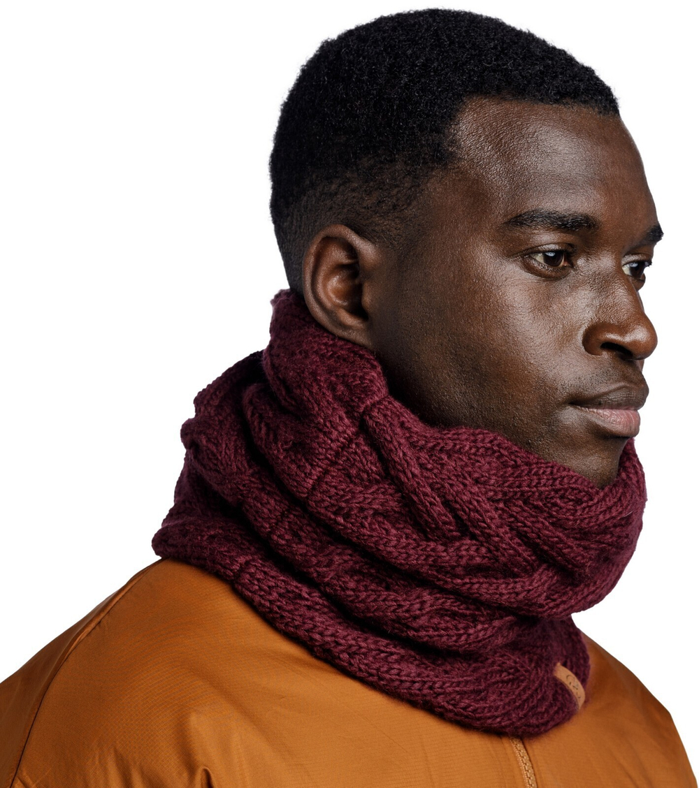 Вязаный шарф-труба с флисом Buff Knitted & Fleece Neckwarmer Caryn Dahlia