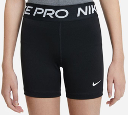 Детские шорты Nike Pro 3in - black/white