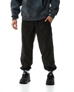 Штаны THE BAD FRIENDS Basic fit WRM черный Ш6 нейлон рипстоп + flecee