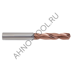 Сверло  9.5мм  твердосплавное 3D без подвода СОЖ. SP-X800030950 VHM AHNO по стали, чугуну, нерж. и ж
