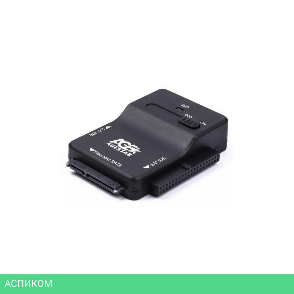 Адаптер-переходник AgeStar 3FBCP1 черный