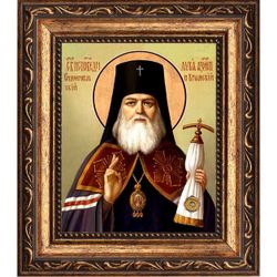 Лука Крымский Симферопольский Святитель. Икона на холсте.