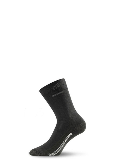 Носки Lasting WXL 900, wool+nylon, черный, размер L , WXL900-L
