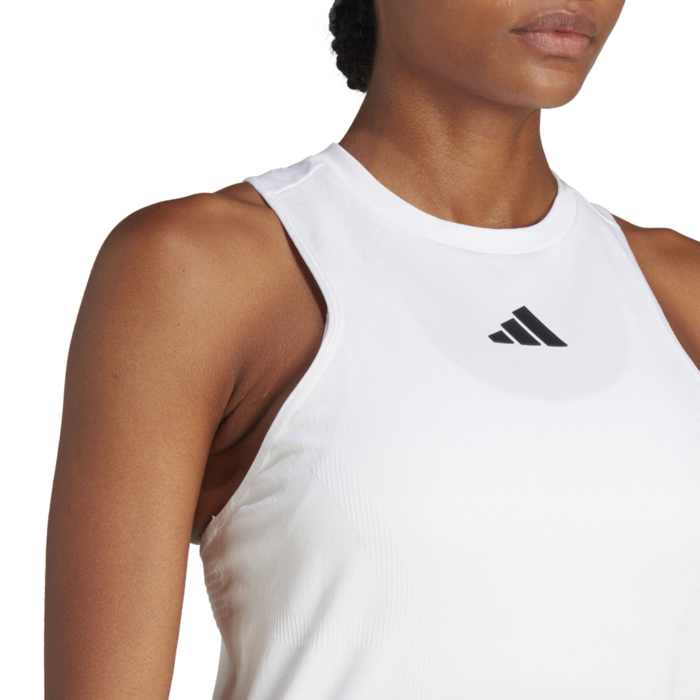 Женская теннисная майка adidas Pro Y-Tank Top Women - White