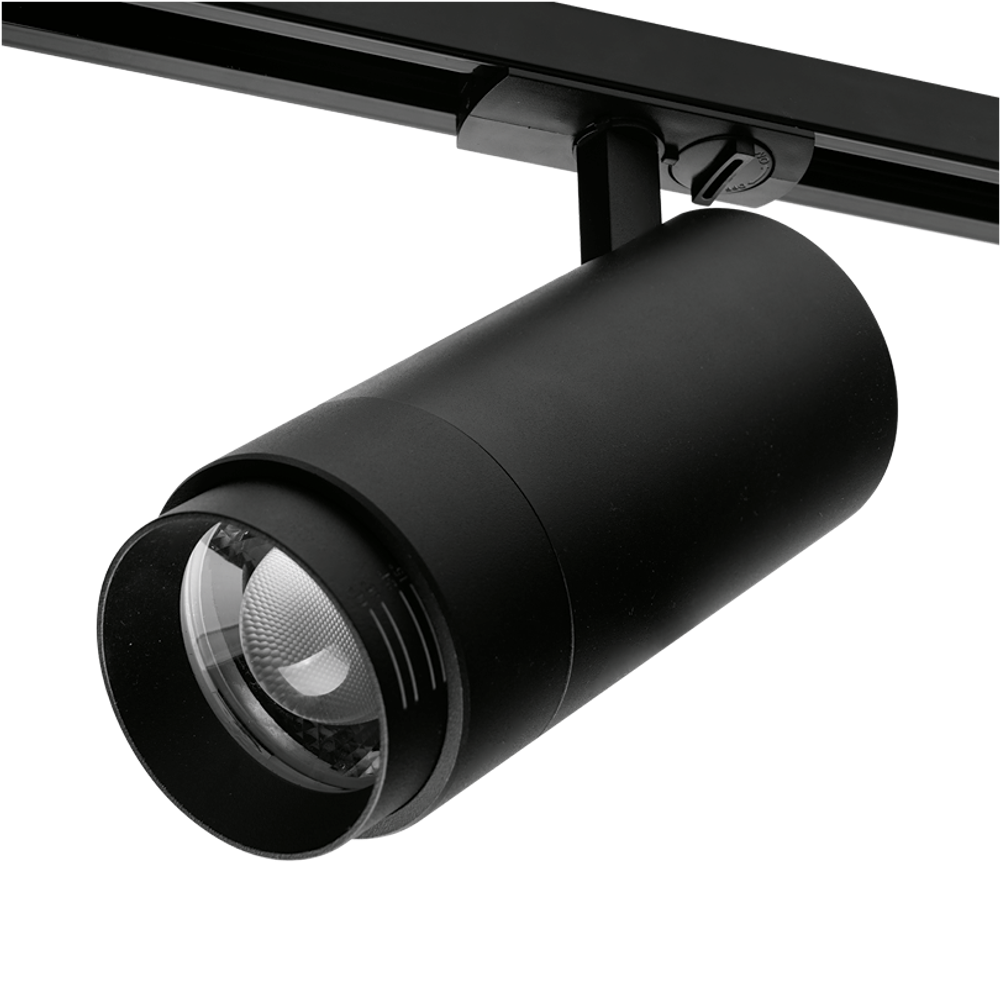 Трековый светодиодный светильник WOLTA WTL-35W/02B 35Вт 4000К IP20 Чёрный