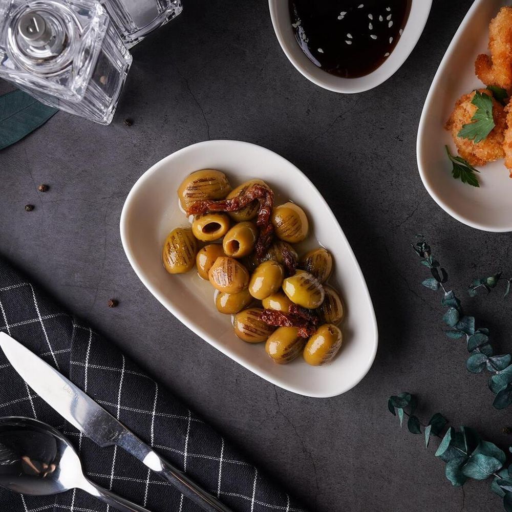 Блюдо овальное 16*10,5 см h3,2 см 140 мл White Island By Bone Innovation [6]