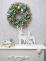 Новогодние декор. Набор из трех оленей 31см, 24см, 16см