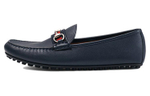 GUCCI Loafer "Web Leather" Men"s