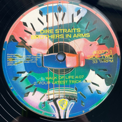 Винтажная виниловая пластинка LP Dire Straits Brothers In Arms (США 2006)